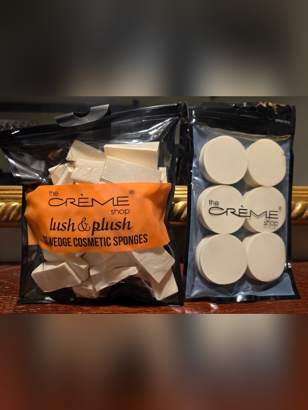 The Crème Shop Cosmetic Sponges - New, Sealed